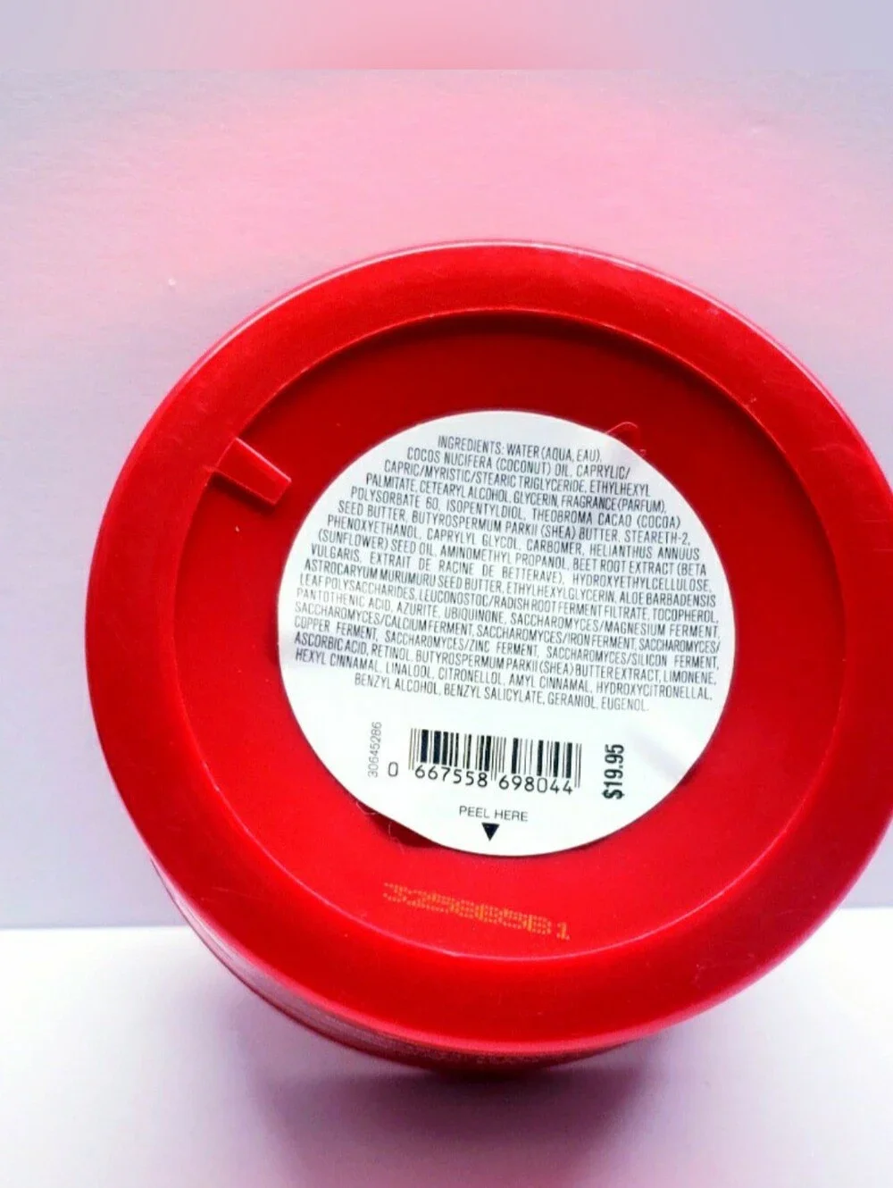 Bath & Body Works WINTER CANDY APPLE Whipped Body Butter, 6.5 oz/185 g